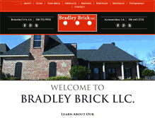Tablet Screenshot of bradleybrick.net